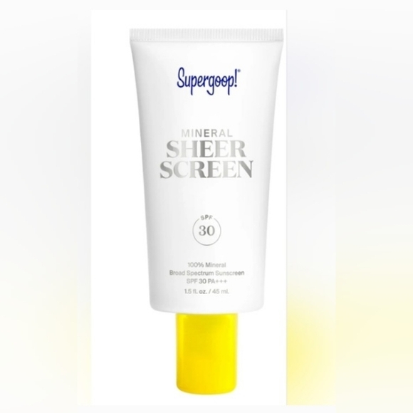 Supergoop! Other - Supergoop! "Mineral Sheer Screen" 1.5 fl. Oz/45ml BRAND NEW IN THE BOX